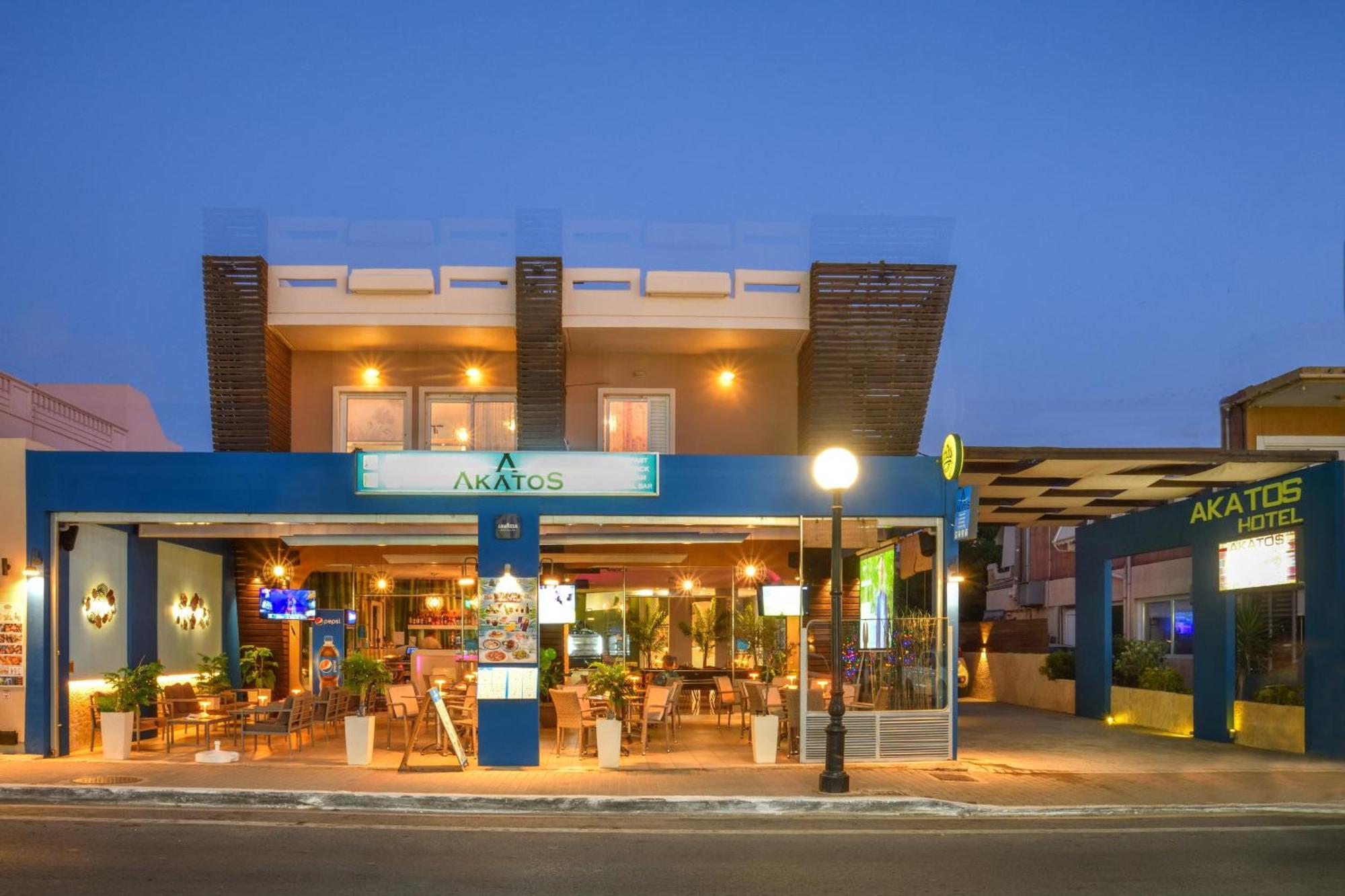 Agia Marina Akatos Hotel מראה חיצוני תמונה